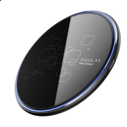 Ultra-Thin Wireless Charging Disc for Desk & Nightstand