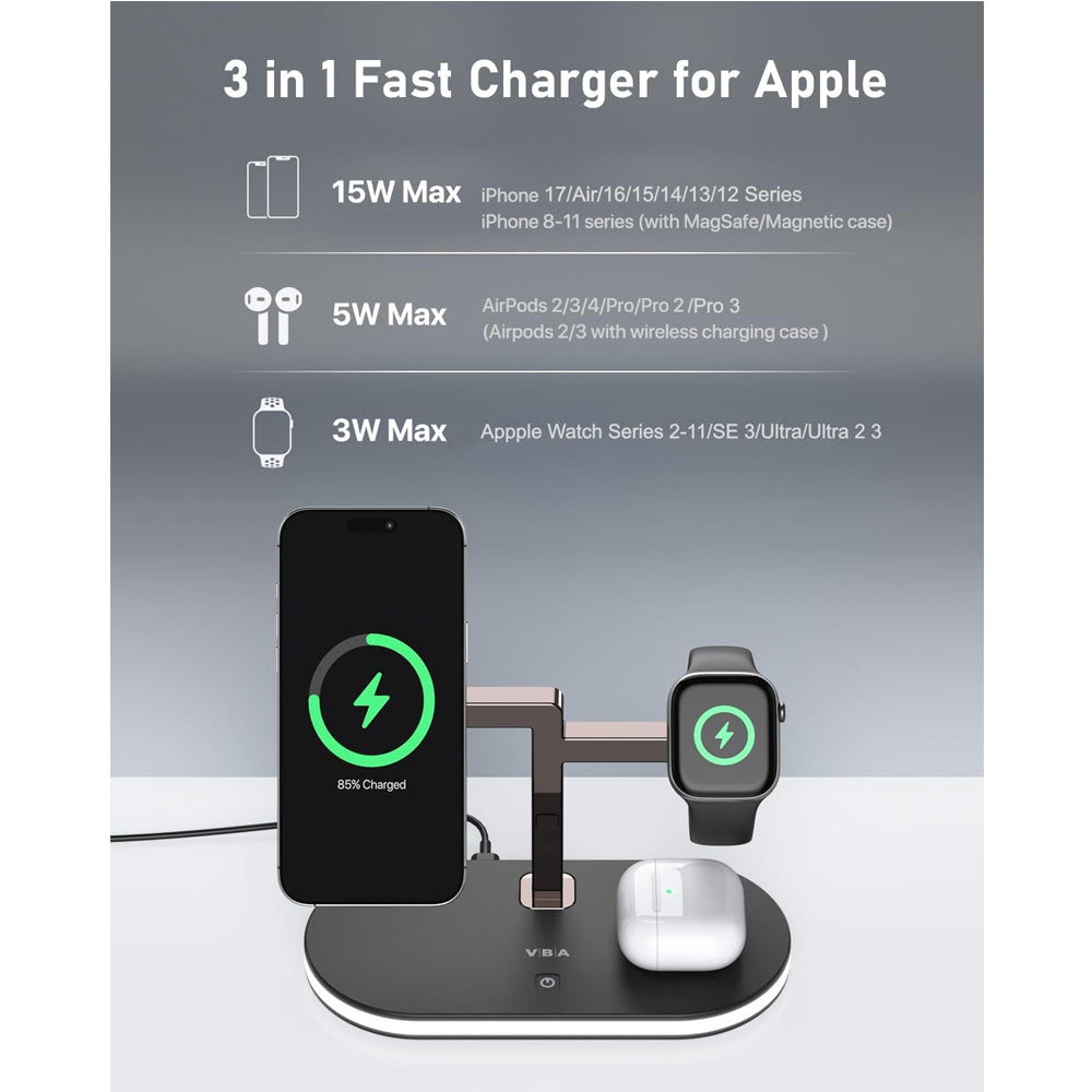 PoofTech Magnetic Charging Stand – Apple Devices